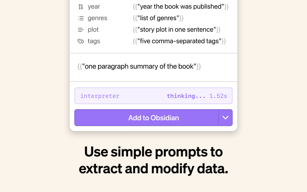 Obsidian Web Clipper chrome谷歌浏览器插件_扩展第1张截图