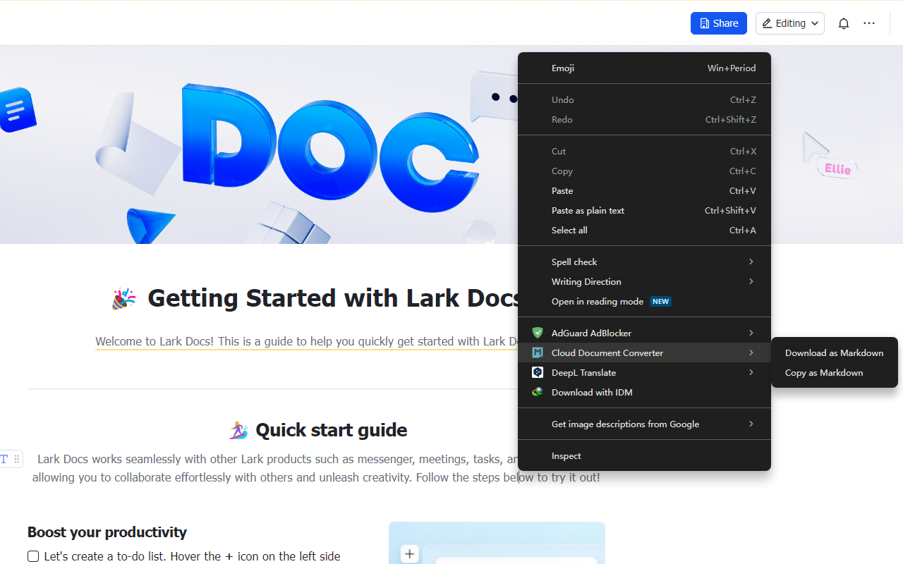 Cloud Document Converter chrome谷歌浏览器插件_扩展第2张截图