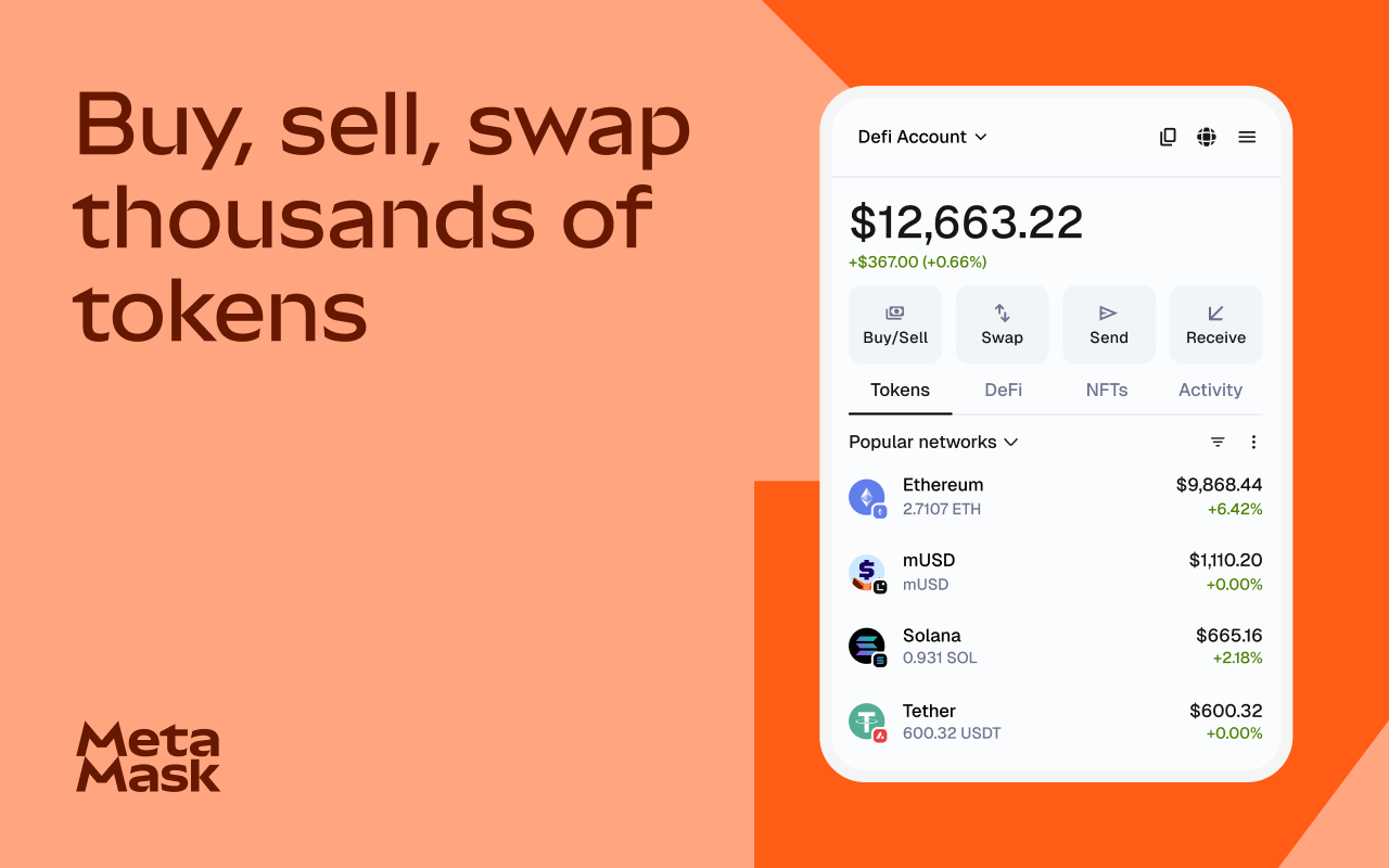 MetaMask chrome谷歌浏览器插件_扩展第2张截图