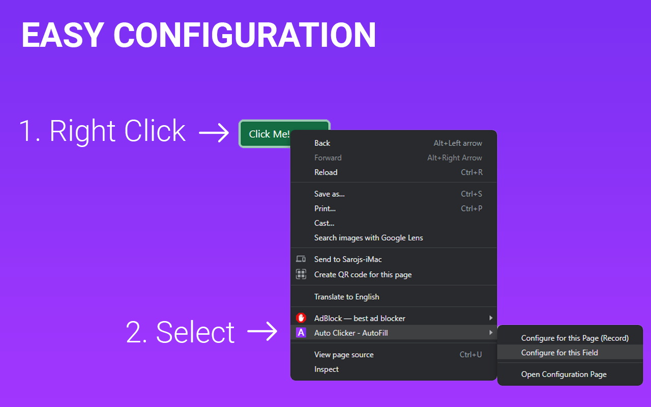 自动点击器 - 自动填充器 chrome谷歌浏览器插件_扩展第1张截图