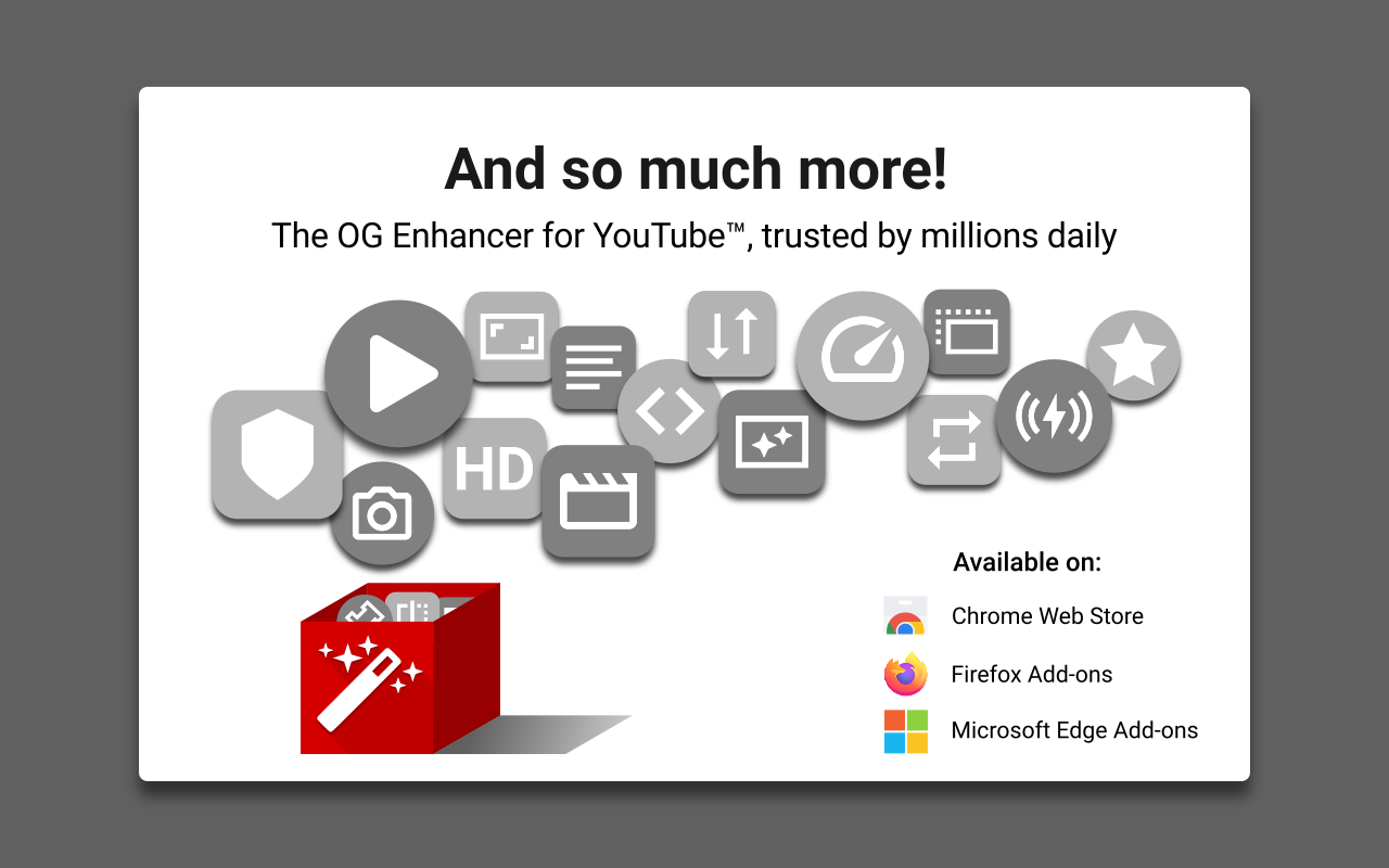Enhancer for YouTube™ chrome谷歌浏览器插件_扩展第4张截图