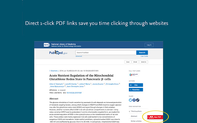 Mendeley Web Importer chrome谷歌浏览器插件_扩展第2张截图