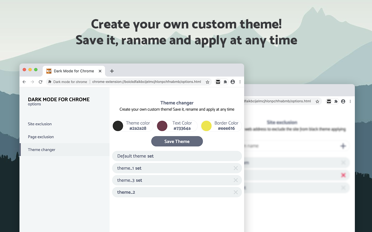 Dark Mode - Dark Reader for Сhrome chrome谷歌浏览器插件_扩展第2张截图