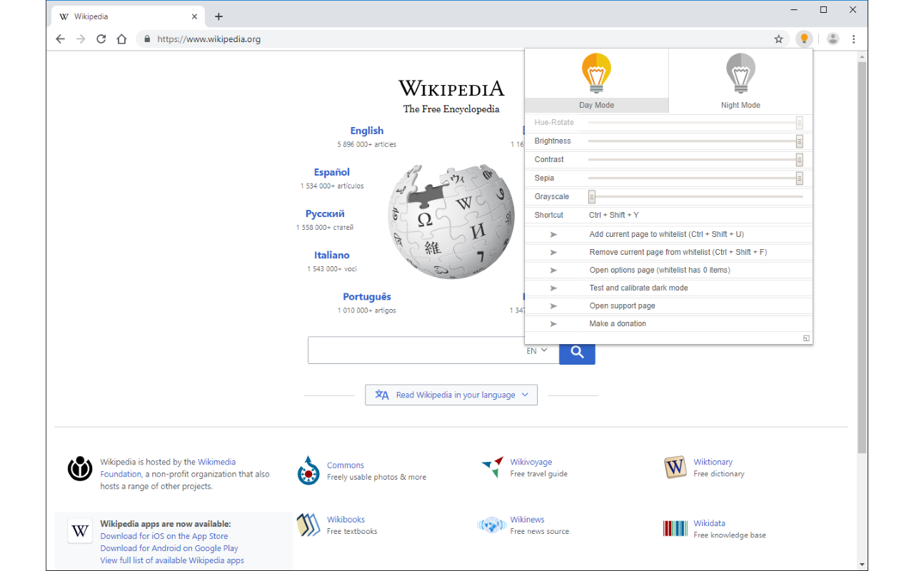 Night Mode Pro chrome谷歌浏览器插件_扩展第2张截图