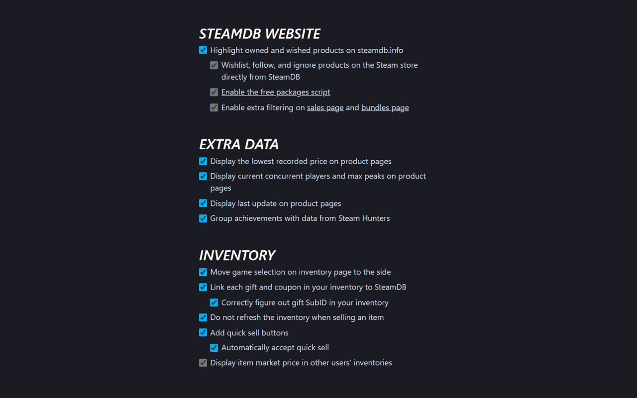 SteamDB chrome谷歌浏览器插件_扩展第5张截图