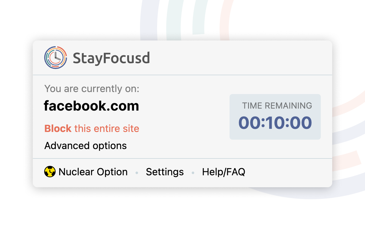 StayFocusd – Website Blocker & Focus Timer & Shorts Blocker chrome谷歌浏览器插件_扩展第5张截图