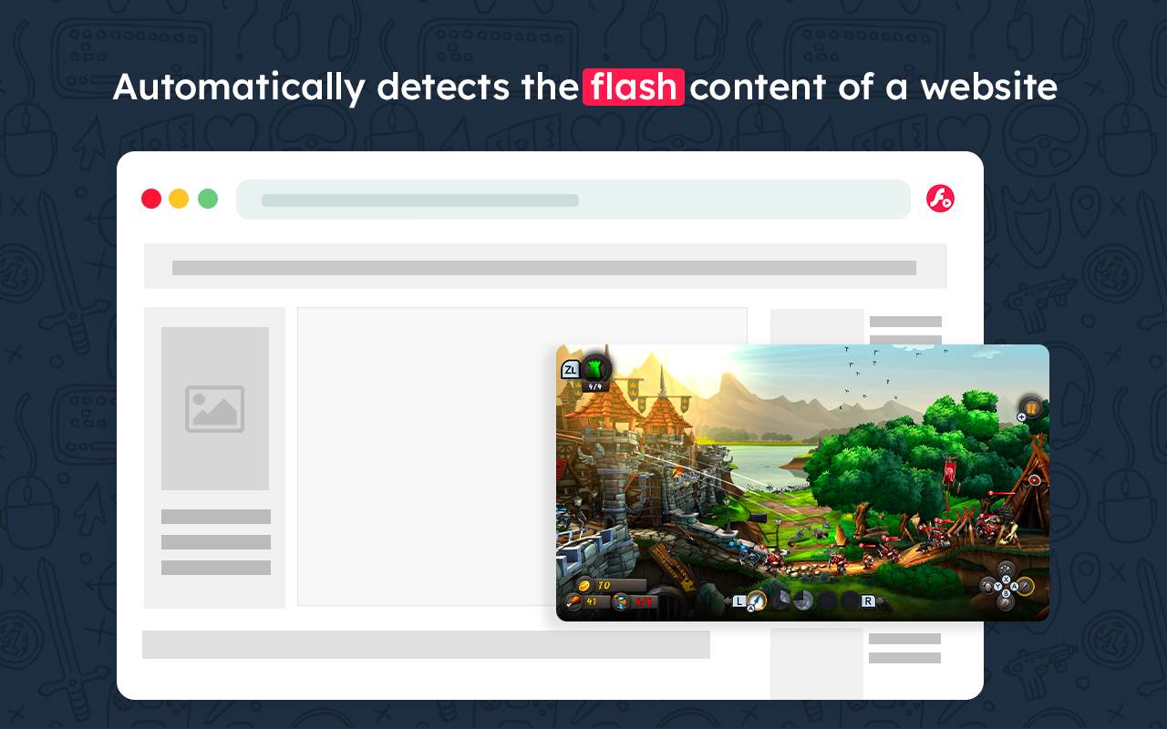 Flash Player - Flash 仿真器 chrome谷歌浏览器插件_扩展第2张截图