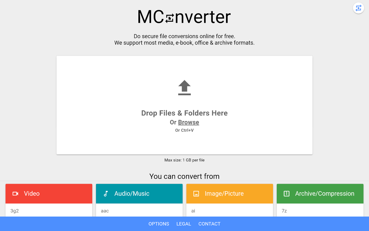 MConverter - 文件转换器：AVIF、JXL、WebP chrome谷歌浏览器插件_扩展第3张截图