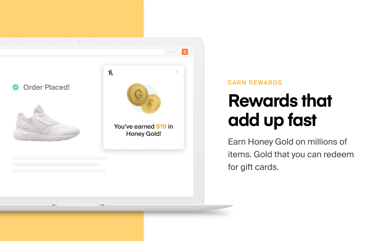 Honey: Automated Coupons & Rewards chrome谷歌浏览器插件_扩展第3张截图