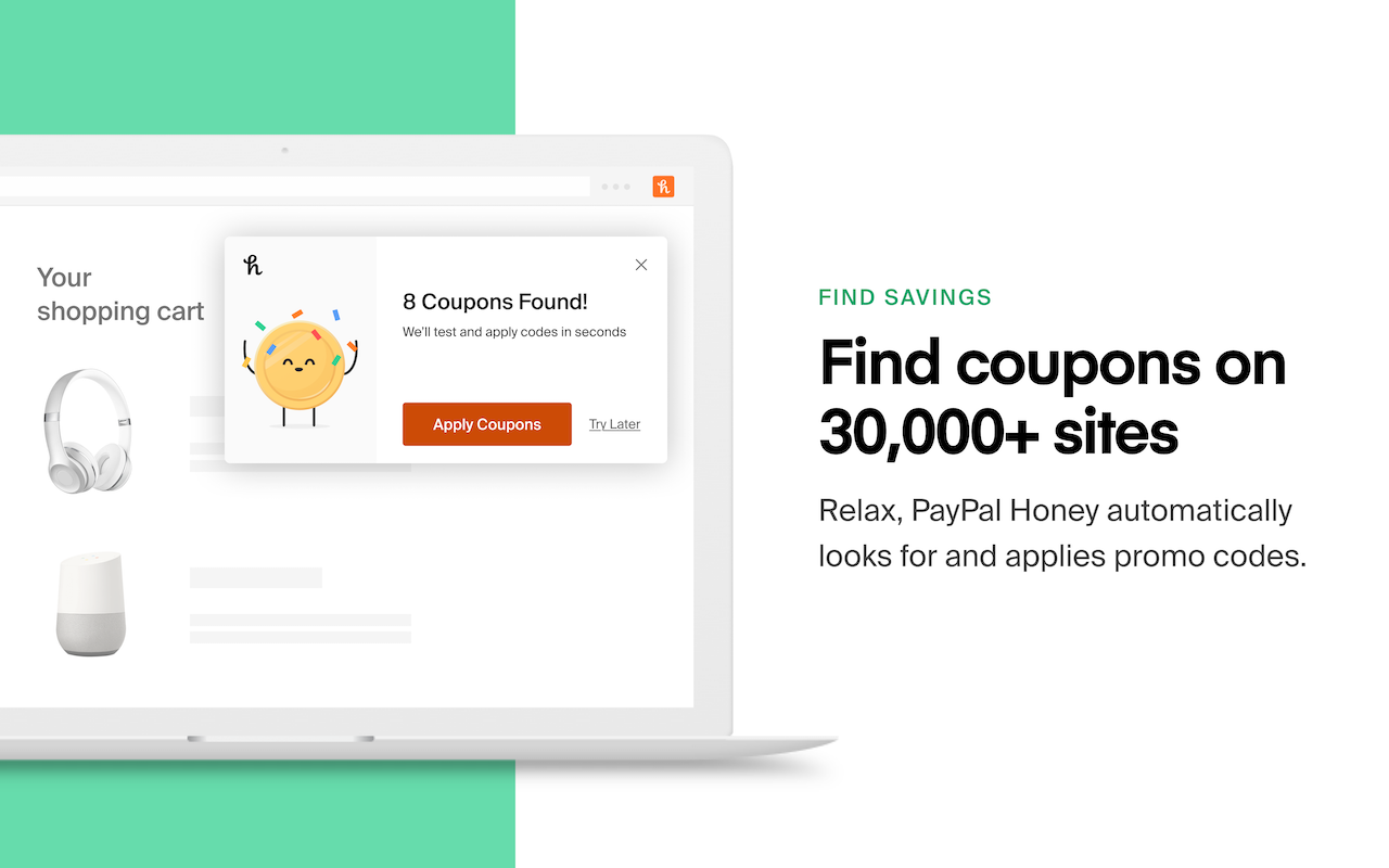 Honey: Automated Coupons & Rewards chrome谷歌浏览器插件_扩展第5张截图