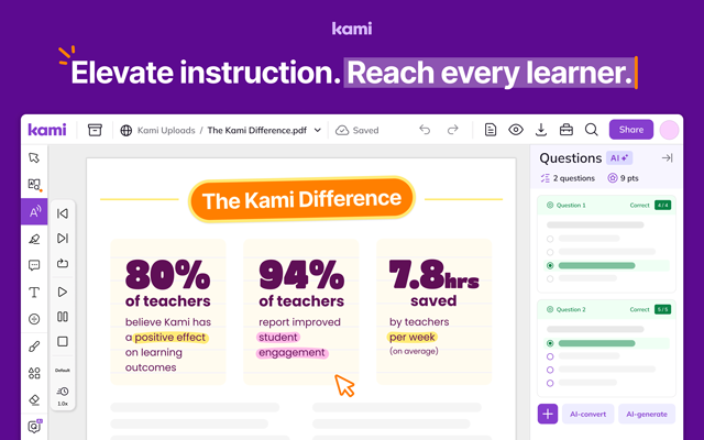 Kami for Google Chrome™ chrome谷歌浏览器插件_扩展第2张截图