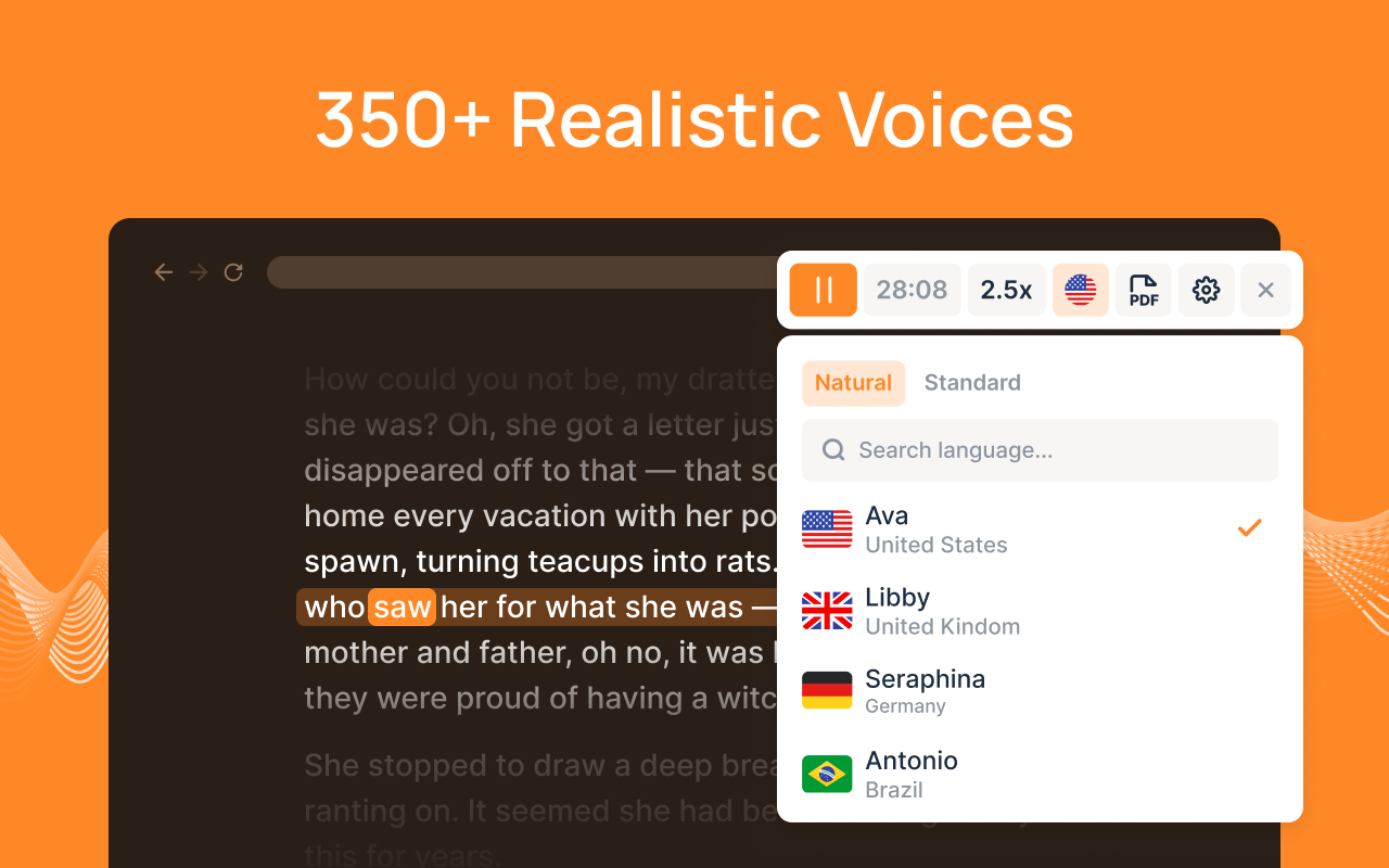 读给我听 – Text to Speech chrome谷歌浏览器插件_扩展第1张截图