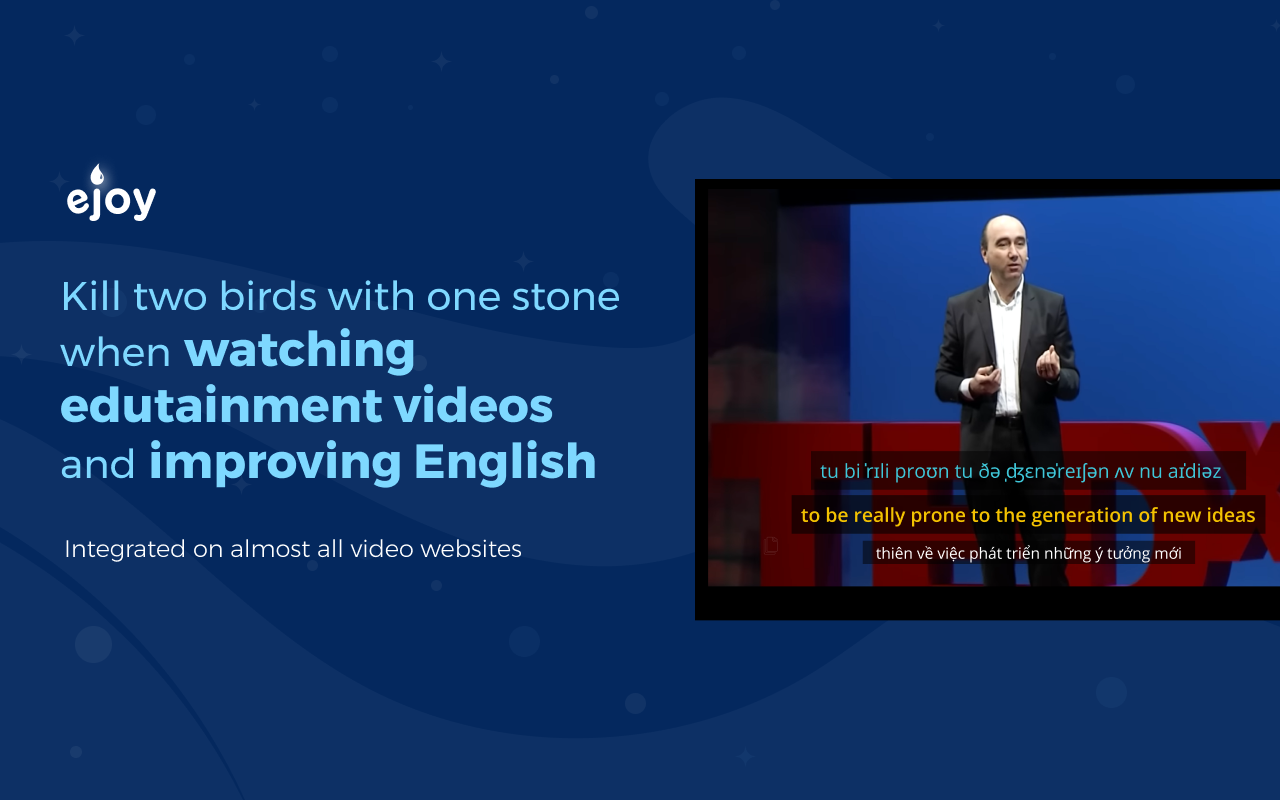 eJOY 人工智能词典 chrome谷歌浏览器插件_扩展第1张截图