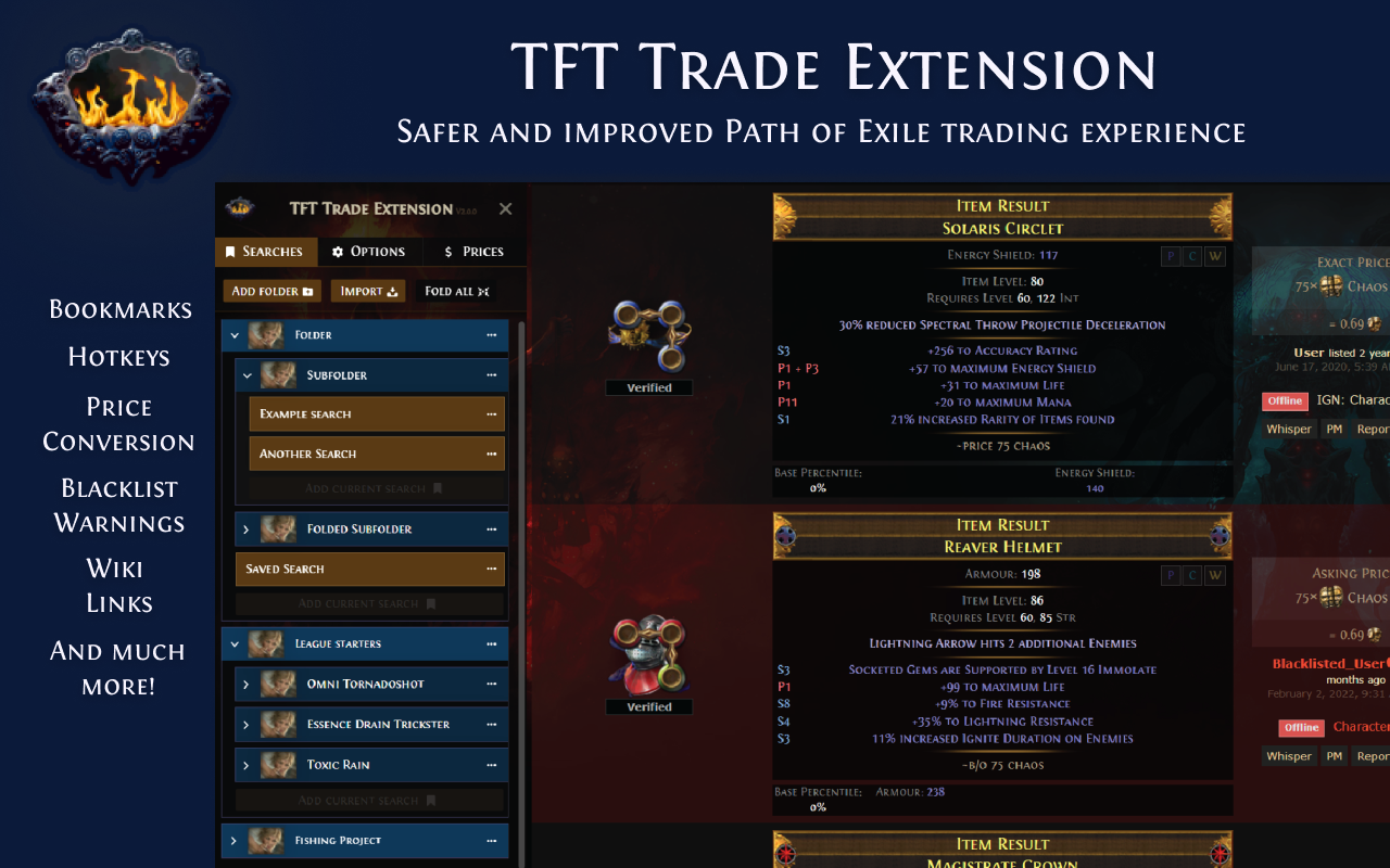 TFT Trade Extension chrome谷歌浏览器插件_扩展第2张截图