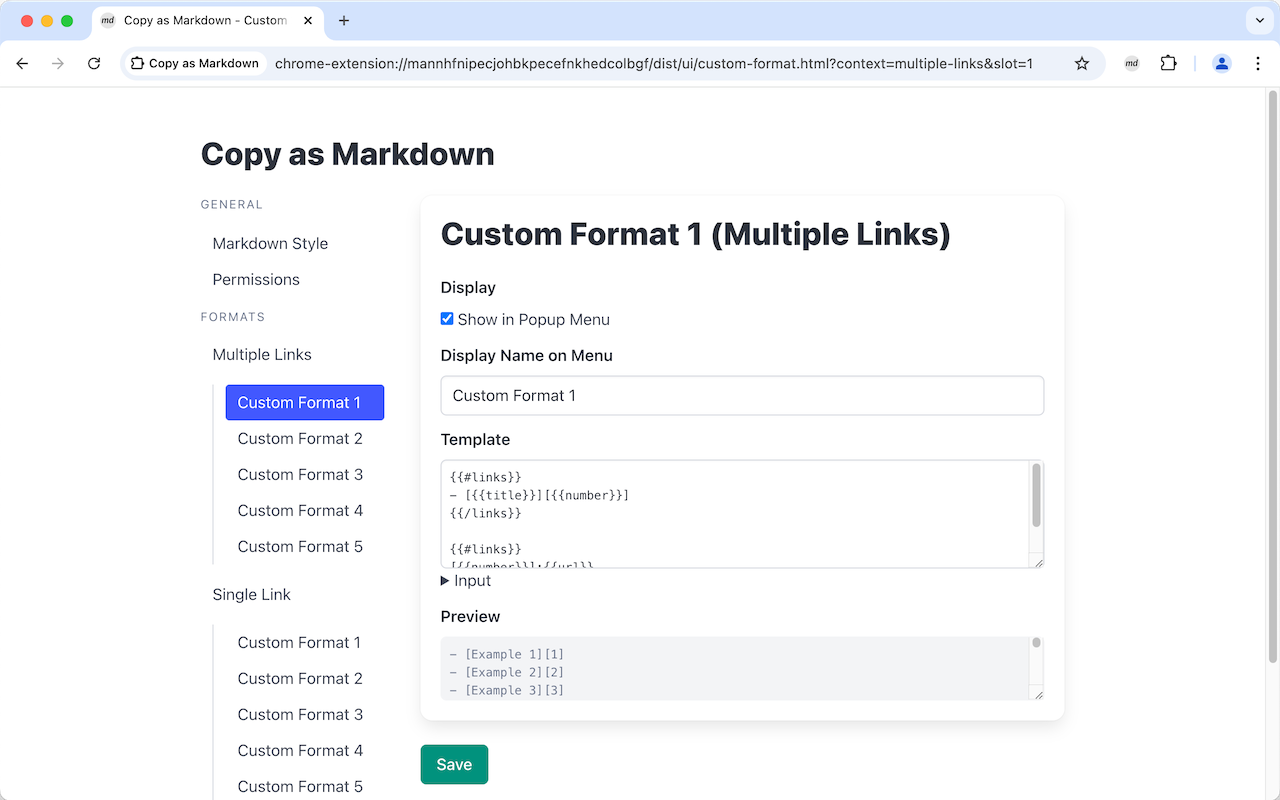 Copy as Markdown chrome谷歌浏览器插件_扩展第3张截图