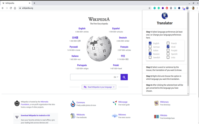 Translate chrome谷歌浏览器插件_扩展第2张截图