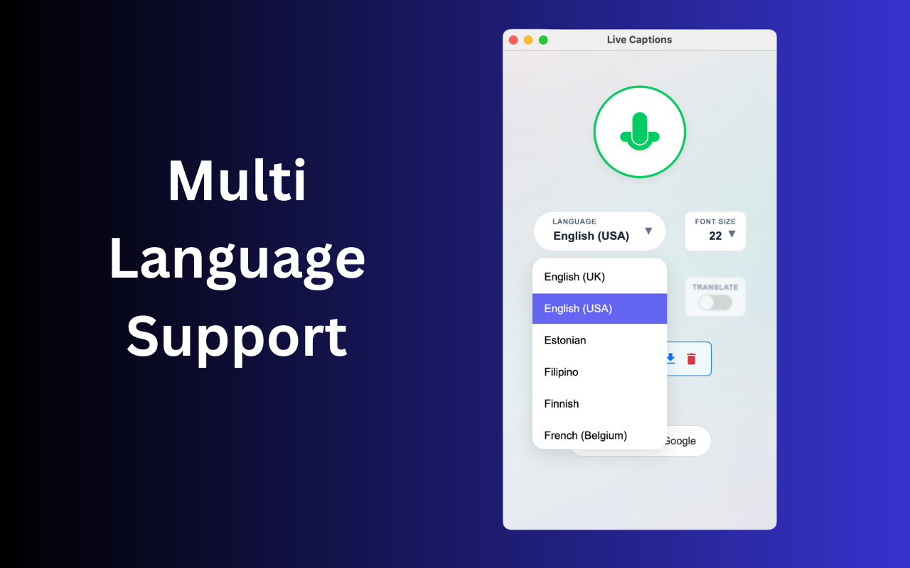 Captions for Live Presentations chrome谷歌浏览器插件_扩展第1张截图