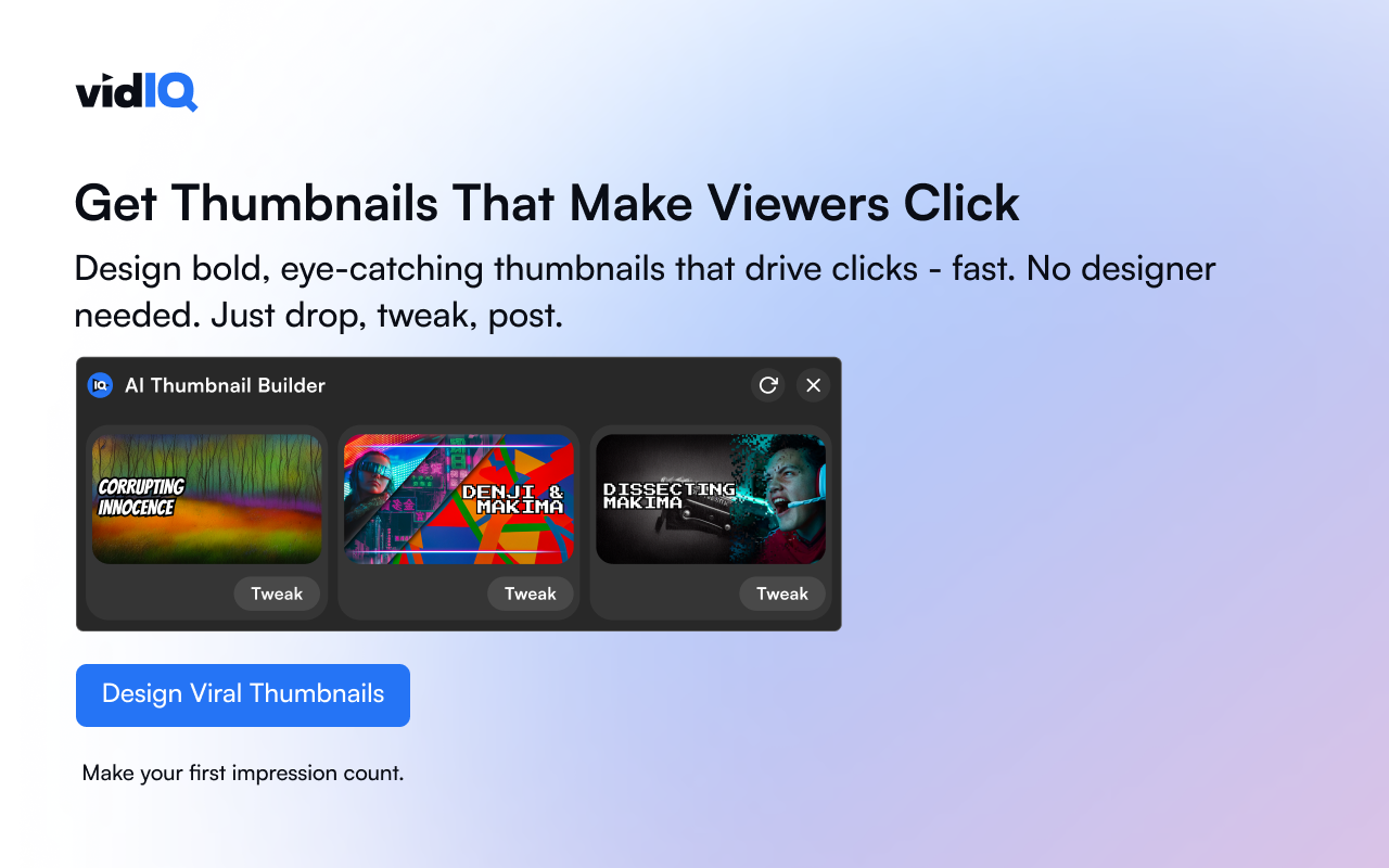 vidIQ Vision for YouTube chrome谷歌浏览器插件_扩展第2张截图