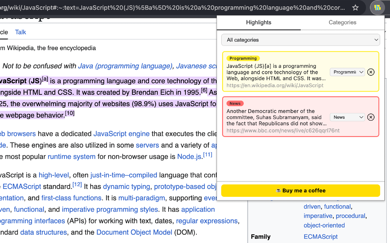 Highlight it chrome谷歌浏览器插件_扩展第1张截图