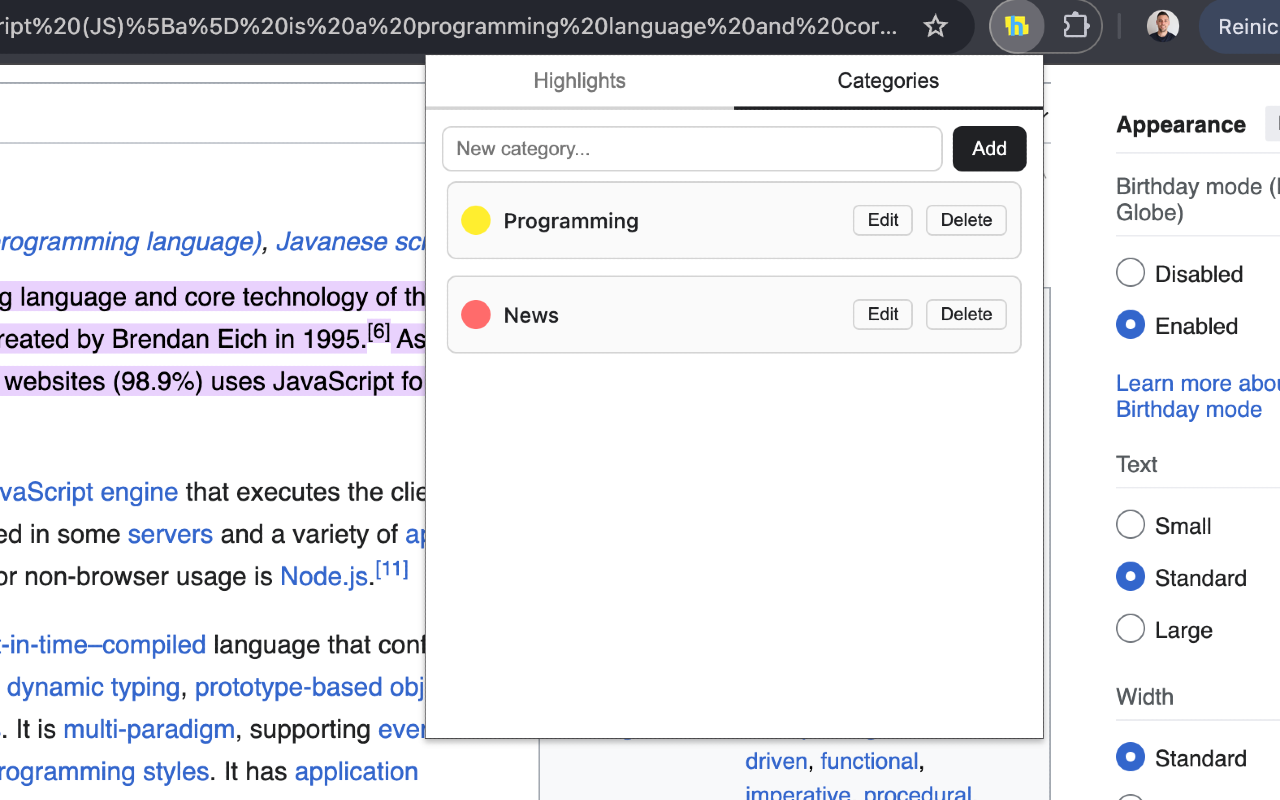 Highlight it chrome谷歌浏览器插件_扩展第3张截图