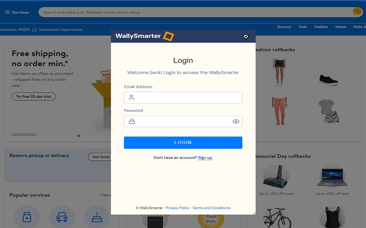 WallySmarter chrome谷歌浏览器插件_扩展第3张截图