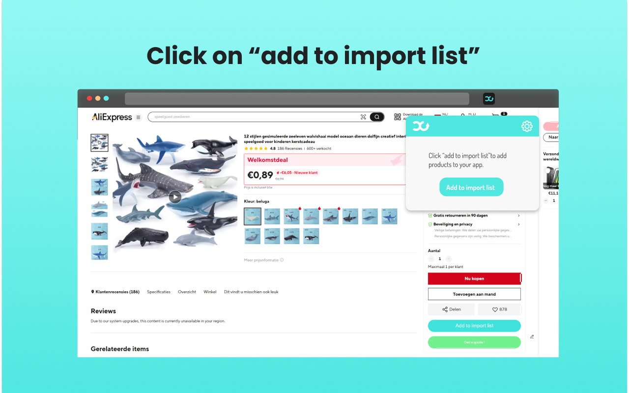 Docking - Product Importer chrome谷歌浏览器插件_扩展第4张截图