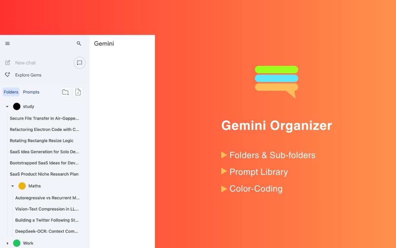 Gemini Chat Organizer chrome谷歌浏览器插件_扩展第3张截图