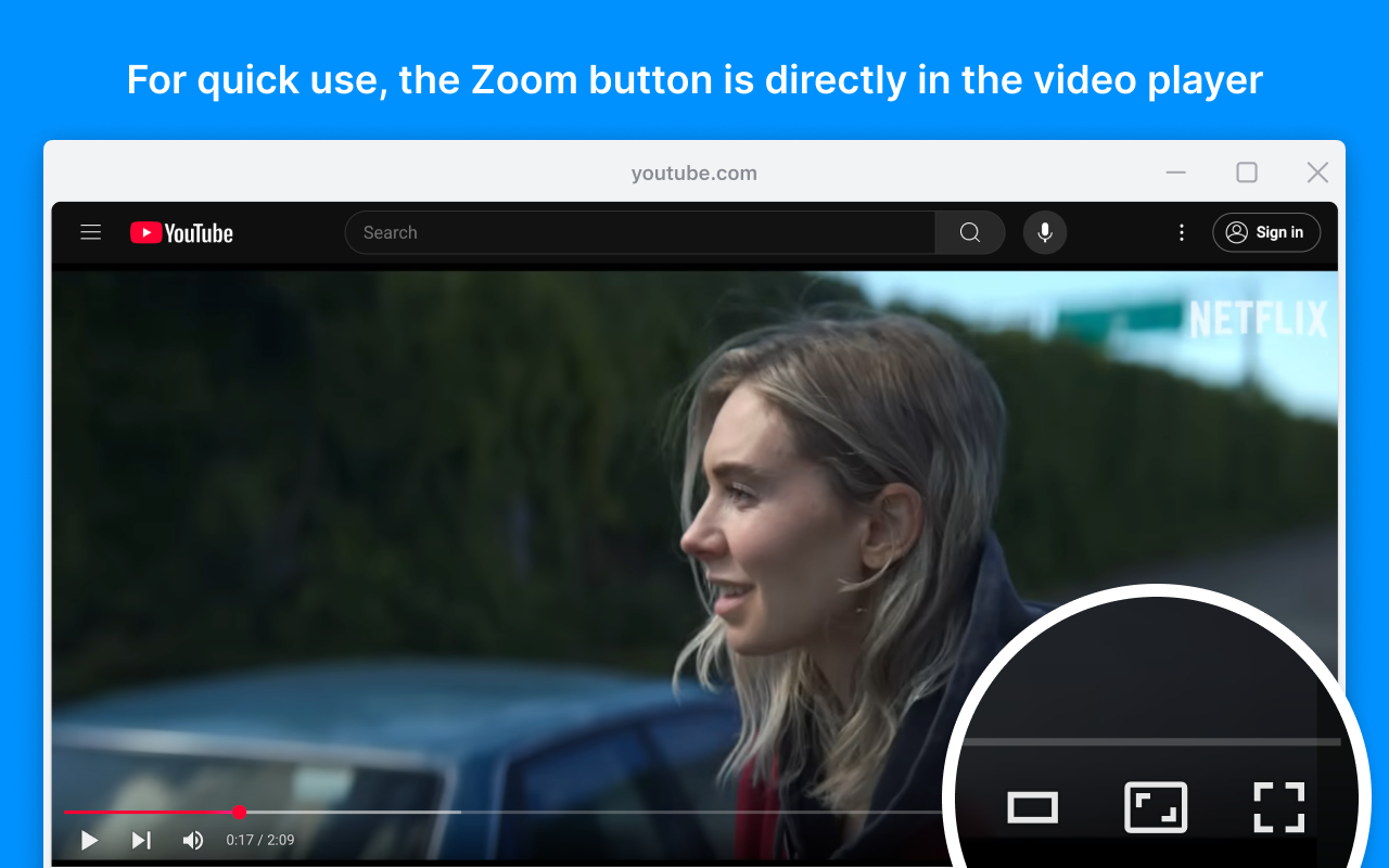 拉近以填满 - 超宽视频 chrome谷歌浏览器插件_扩展第3张截图