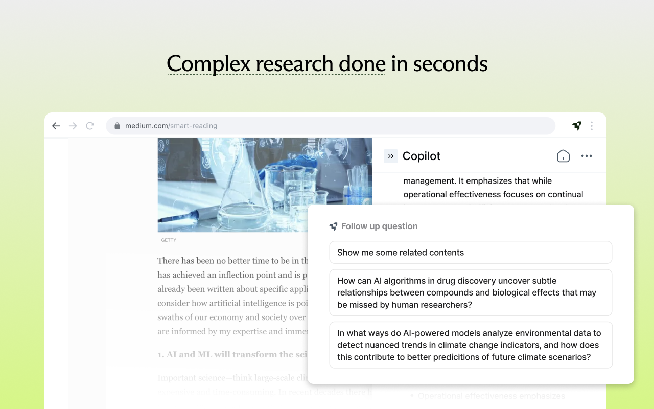 Liner ChatGPT：Web&YouTube的AI副驾驶 chrome谷歌浏览器插件_扩展第1张截图