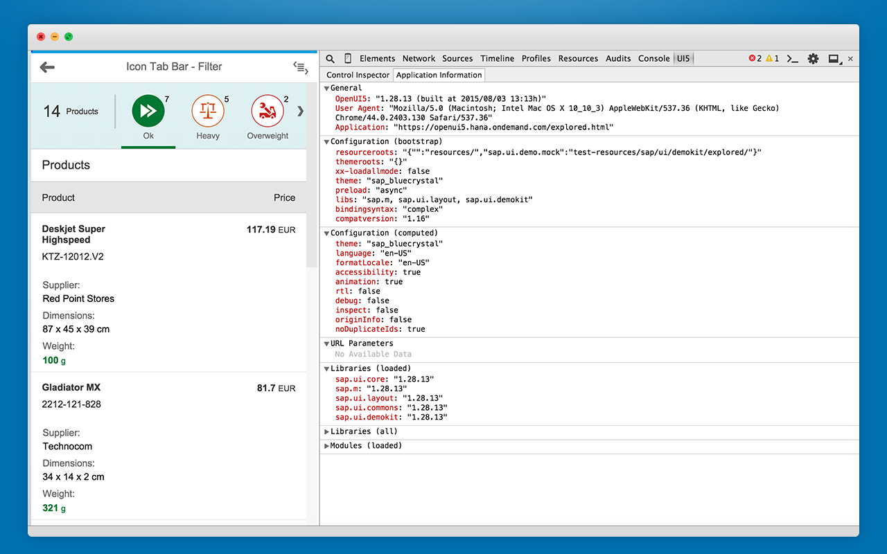 UI5 Inspector chrome谷歌浏览器插件_扩展第4张截图