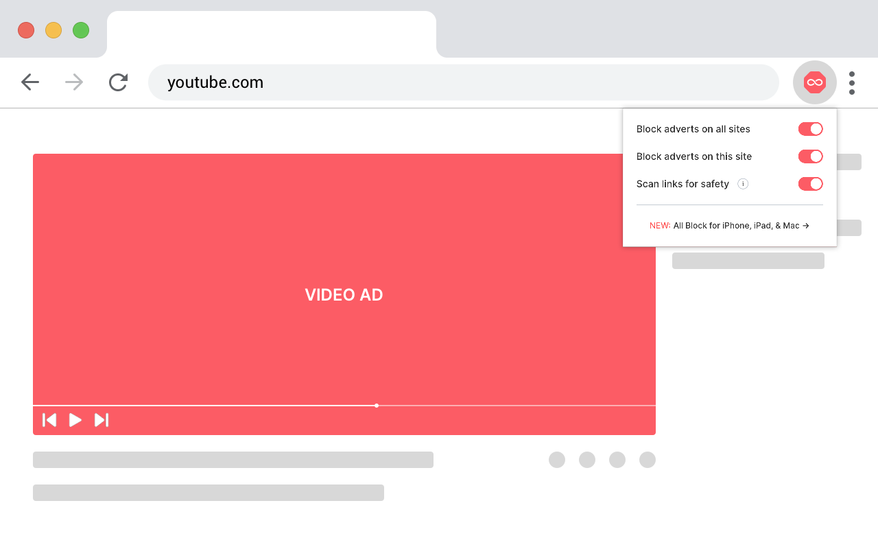 广告拦截器 - All Block chrome谷歌浏览器插件_扩展第3张截图