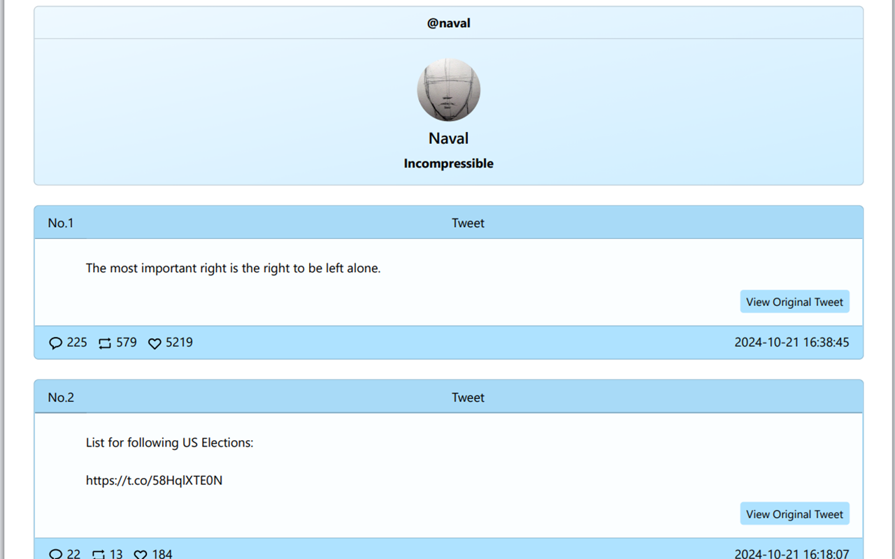 Tweets2PDF - 将所有推文转换为一本PDF/EPUB电子书 chrome谷歌浏览器插件_扩展第3张截图