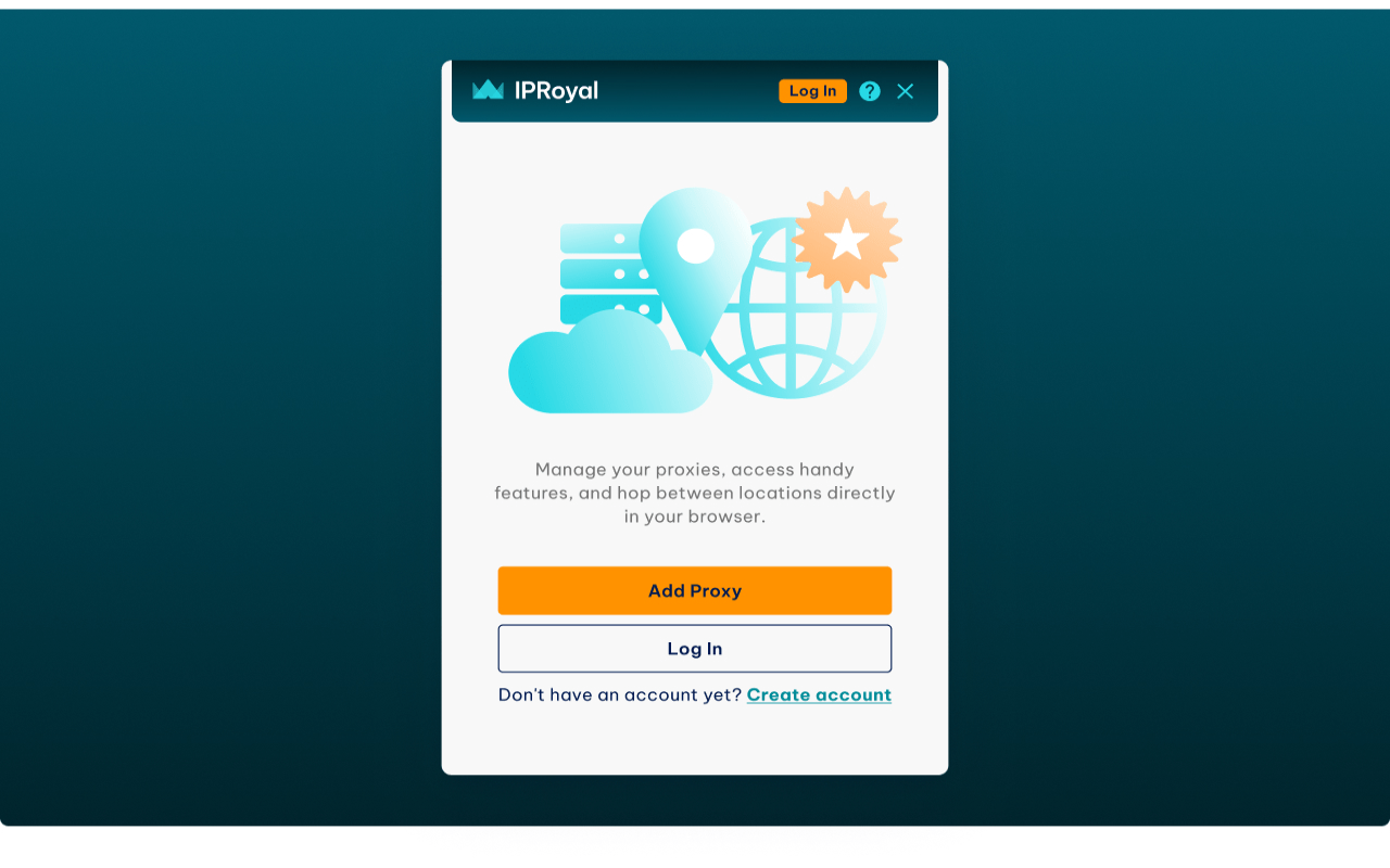 IPRoyal Proxy Manager chrome谷歌浏览器插件_扩展第1张截图