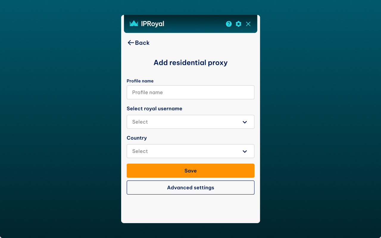 IPRoyal Proxy Manager chrome谷歌浏览器插件_扩展第2张截图