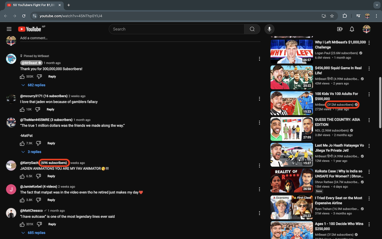 YouTube Subscribers Count chrome谷歌浏览器插件_扩展第3张截图