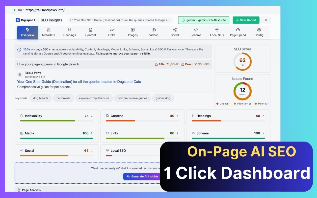 Digispot AI - SEO Insights chrome谷歌浏览器插件_扩展第3张截图