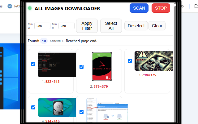 All Images Downloader chrome谷歌浏览器插件_扩展第1张截图