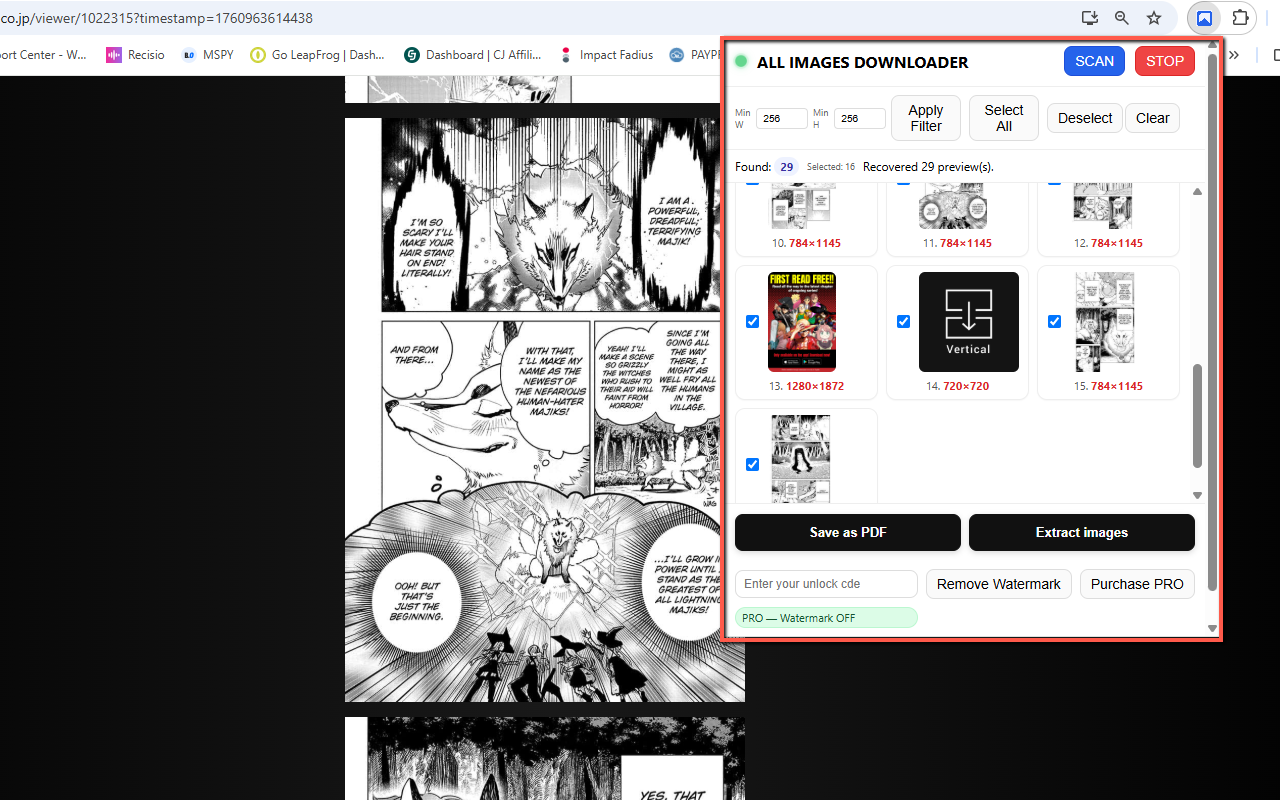 All Images Downloader chrome谷歌浏览器插件_扩展第2张截图