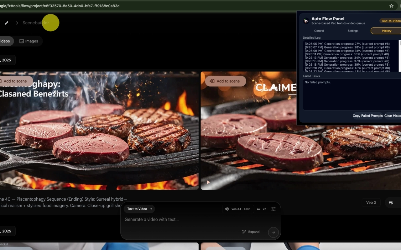 Auto Flow Panel (Scene Queue) chrome谷歌浏览器插件_扩展第3张截图