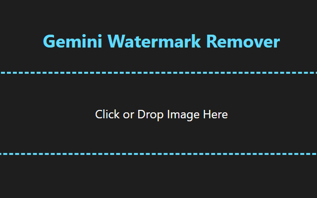 Gemini Watermark Remover chrome谷歌浏览器插件_扩展第1张截图
