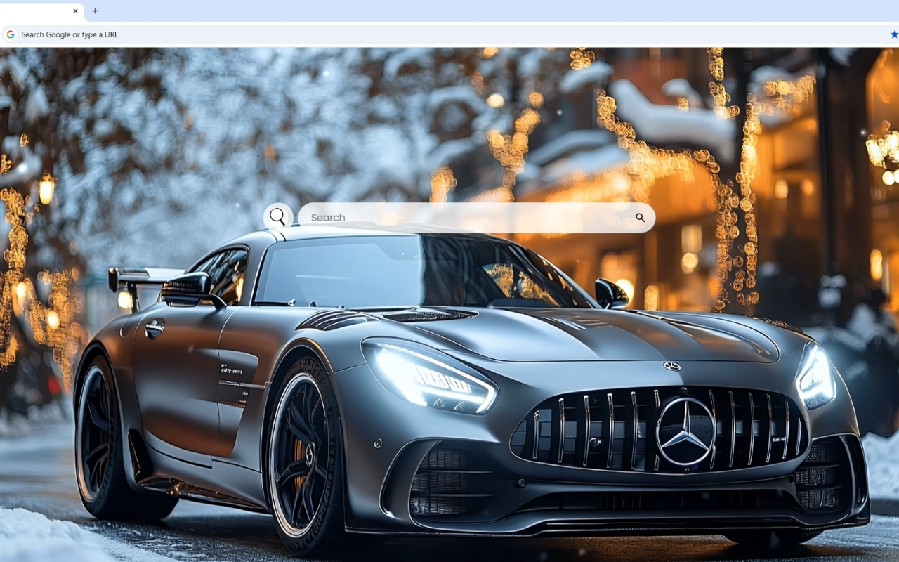 Mercedes-Benz AMG GT Snow Beast Live Wallpaper chrome谷歌浏览器插件_扩展第2张截图