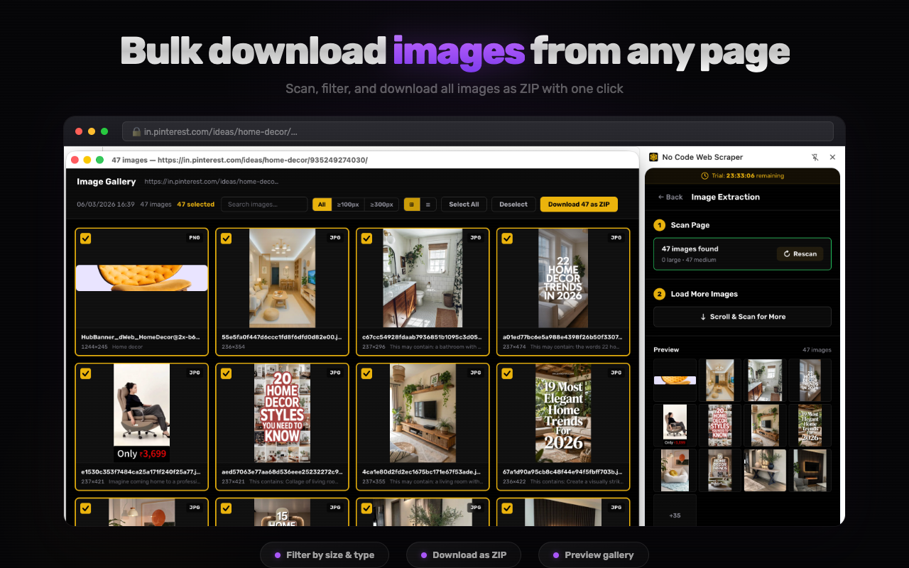 No Code Web Scraper chrome谷歌浏览器插件_扩展第5张截图