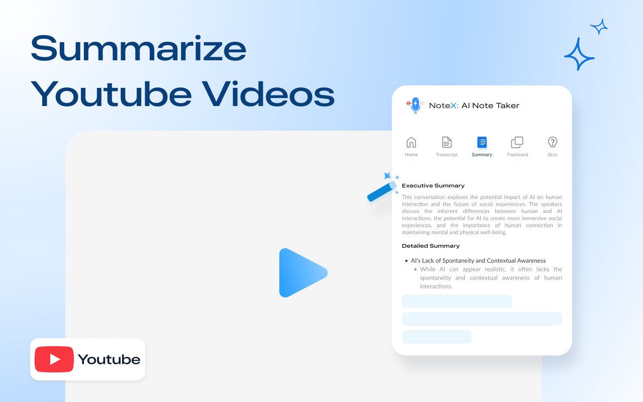 NoteX AI Note Taker chrome谷歌浏览器插件_扩展第3张截图