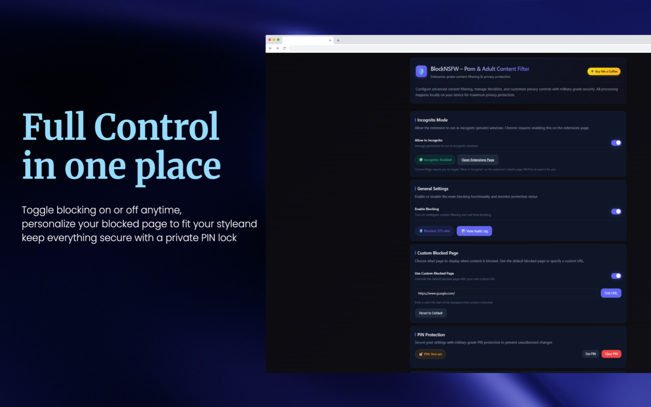 BlockNSFW – Porn & Adult Content Blocker chrome谷歌浏览器插件_扩展第1张截图
