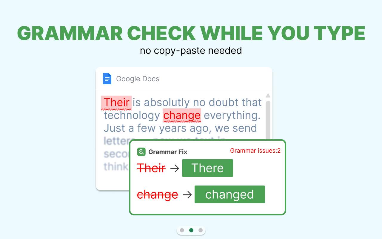 GrammarFix: Grammar Checker & Corrector chrome谷歌浏览器插件_扩展第2张截图