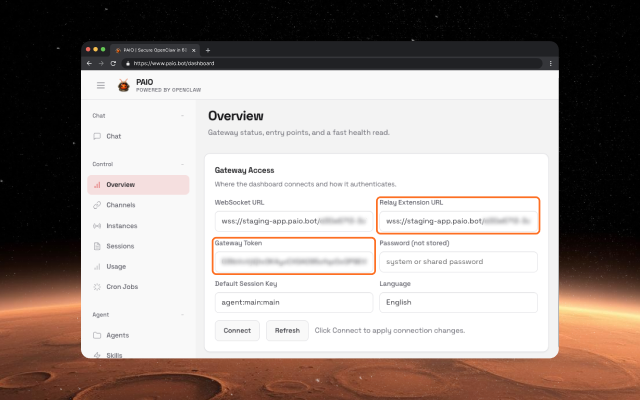 OpenClaw Browser Relay for Chrome - Powered by PAIO chrome谷歌浏览器插件_扩展第3张截图
