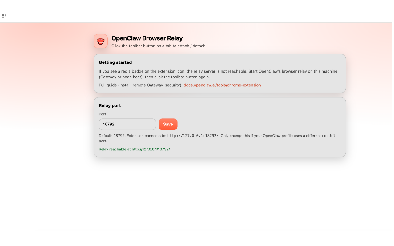 OpenClaw Browser Relay chrome谷歌浏览器插件_扩展第1张截图