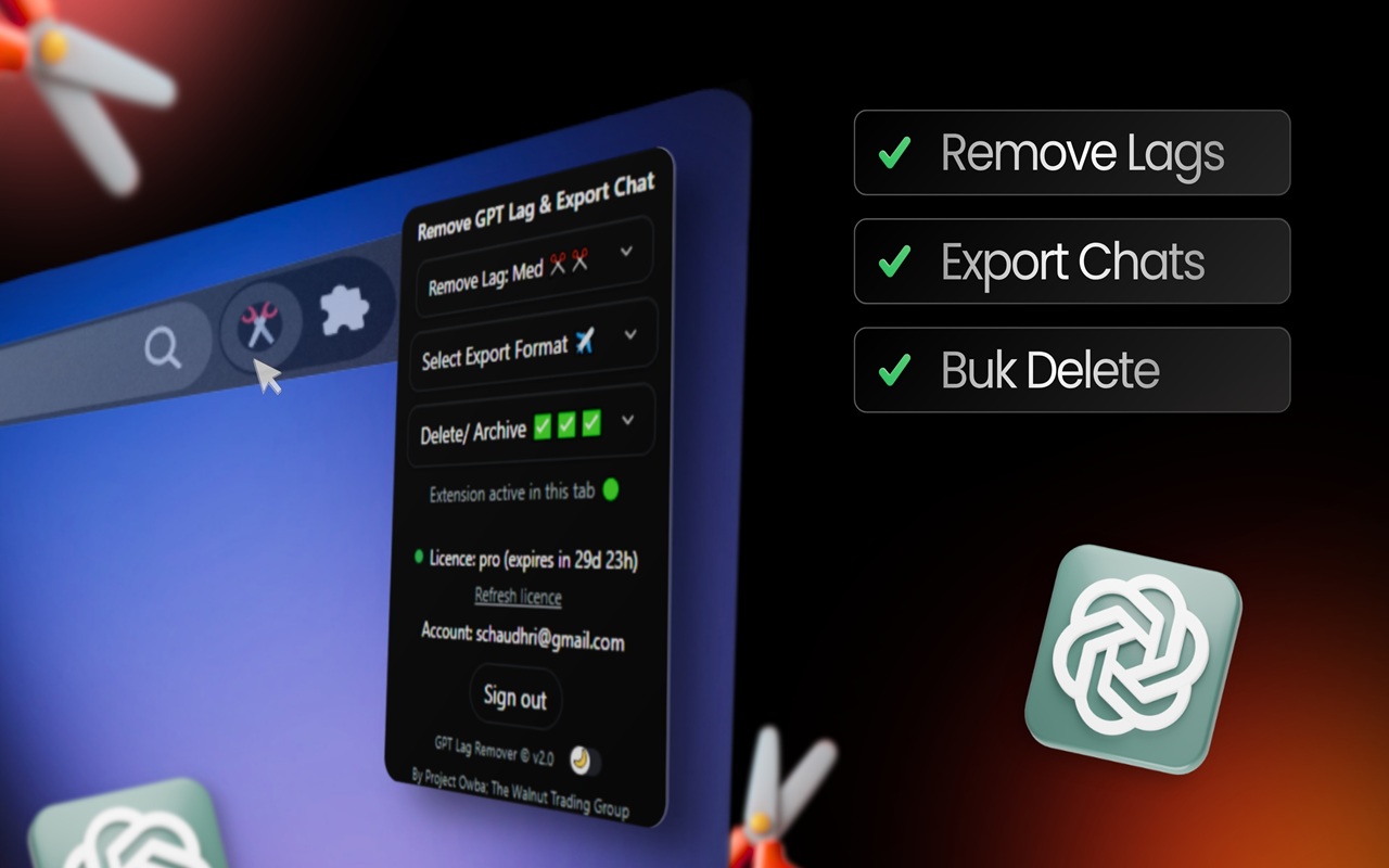 GPT Lag Remover Tool Box by Project OWBA chrome谷歌浏览器插件_扩展第1张截图