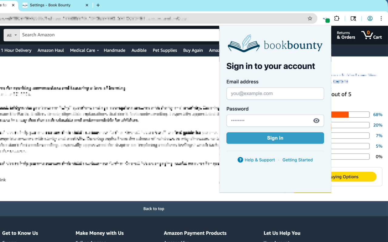Book Bounty chrome谷歌浏览器插件_扩展第1张截图