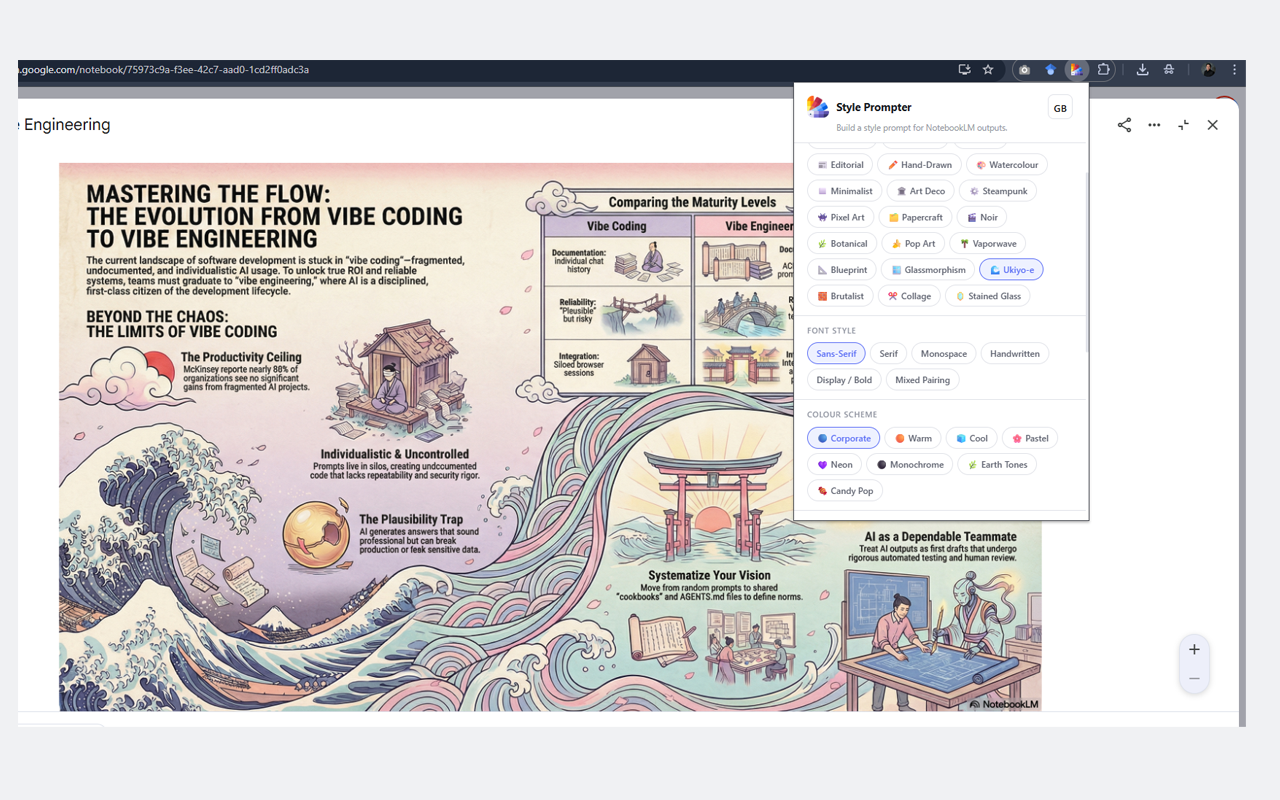 NotebookLM Style Prompter chrome谷歌浏览器插件_扩展第2张截图